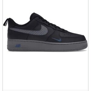 Nike Air Force 1 ‘07 LV8 J22 Men’s size 8.5 Bkack-Iron Grey-Marina